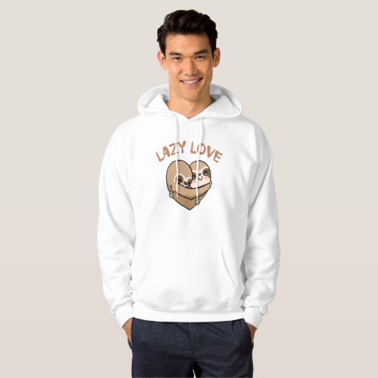 Lazy Liebe Hoodie (Vorne ganz)