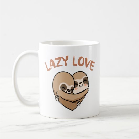 Lazy Liebe Kaffeetasse (Links)
