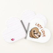 Lazy Liebe Notizblock (Innenseite)