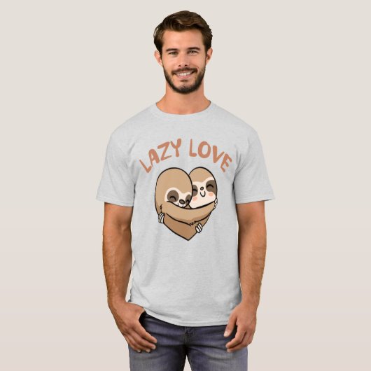 Lazy Liebe T - Shirt (Vorne ganz)