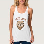 Lazy Liebe Tank Top (Vorderseite)