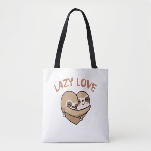 Lazy Liebe Tasche (Vorderseite)