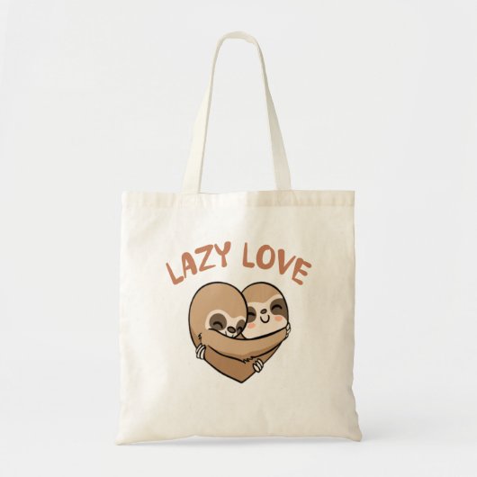 Lazy Liebe Tragetasche (Vorne)