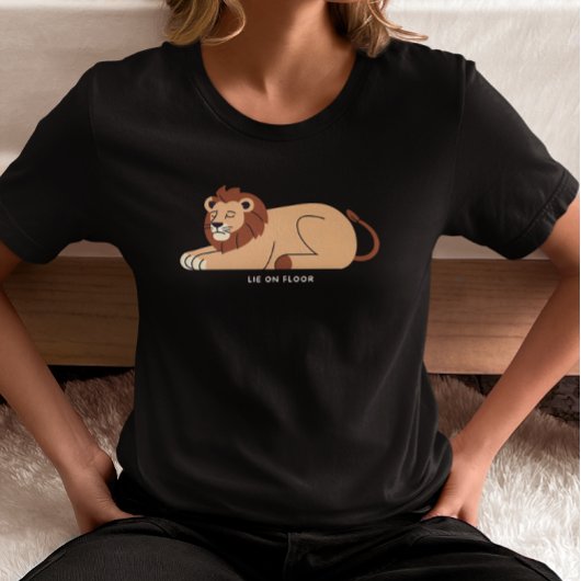 Lazy Lion Lie T-Shirt