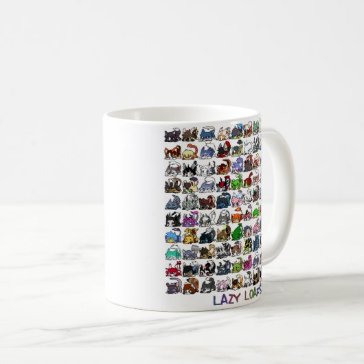 Lazy Loaf mug vol.1 Kaffeetasse (VorderseiteRechts)