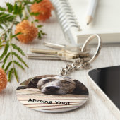 Lazy Lurcher Schlüsselanhänger (Seite)