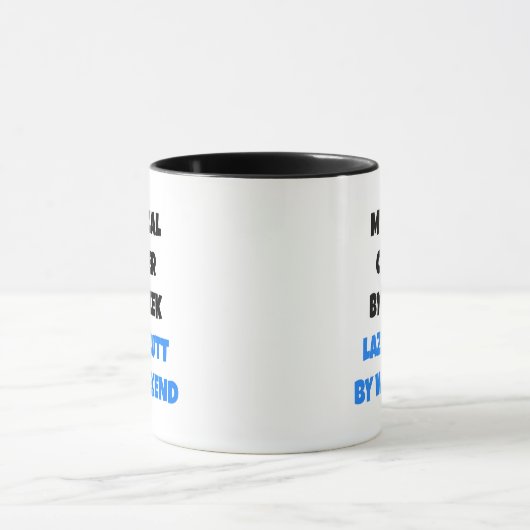 Lazy Medical Coder Tasse (Zentrum)