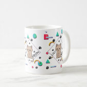 Lazy Meow – best Lazy Cat Design Kaffeetasse (VorderseiteRechts)