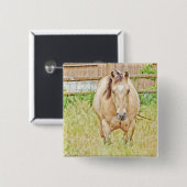 Lazy Morning Button (Vorne & Hinten)