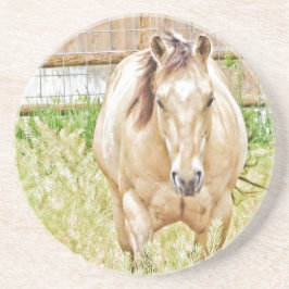 Lazy Morning Sandstein Untersetzer