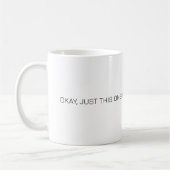 Lazy Mornings Cup Kaffeetasse (Links)