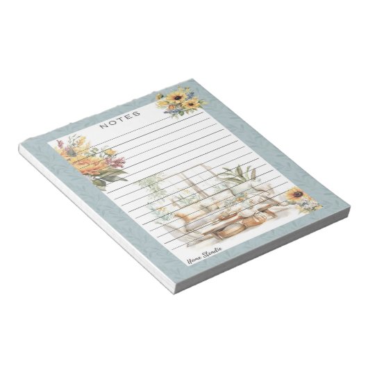 Lazy Mornings Notepad Notizblock (angewinkelt)