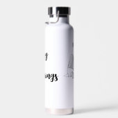 Lazy Mornings Panda Water Flasche (Rechts)