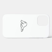 Lazy Niedlich Polar Bear Animal Lover Case-Mate iPhone Hülle (Rückseite (Horizontal))