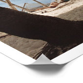 Lazy Palm Tree Days Poster (Ecke)