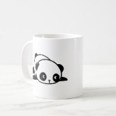 Lazy Panda Bär kann keine erwachsene Tasse (Vorderseite Links)