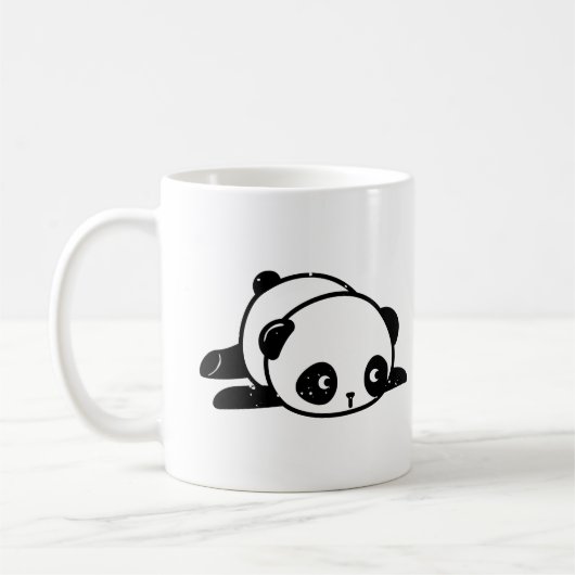 Lazy Panda Bär kann keine erwachsene Tasse (Links)
