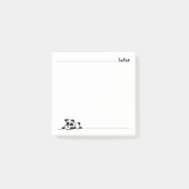 Lazy Panda Post-it Klebezettel (Vorderseite)