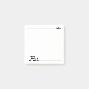 Lazy Panda Post-it Klebezettel