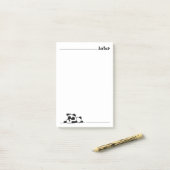 Lazy Panda Post-it Klebezettel (Auf Schreibtisch)