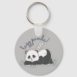 Lazy Panda Schlüsselanhänger