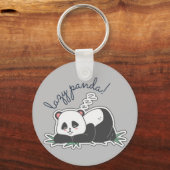 Lazy Panda Schlüsselanhänger (Rückseite)