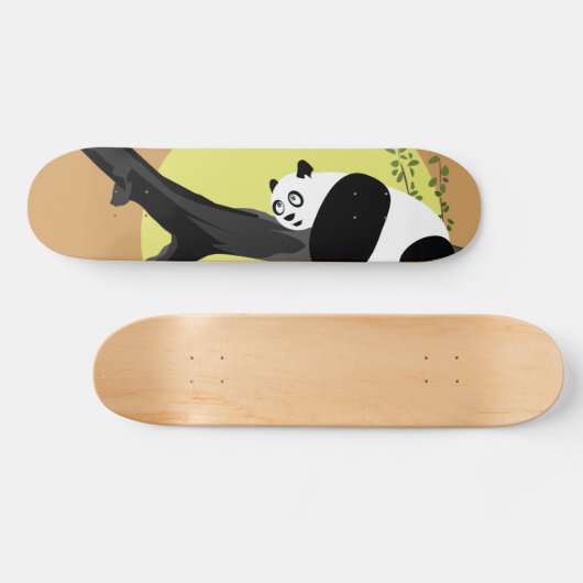 Lazy Panda Skateboard (Horizontal)