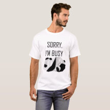 Lazy Panda T - Shirt