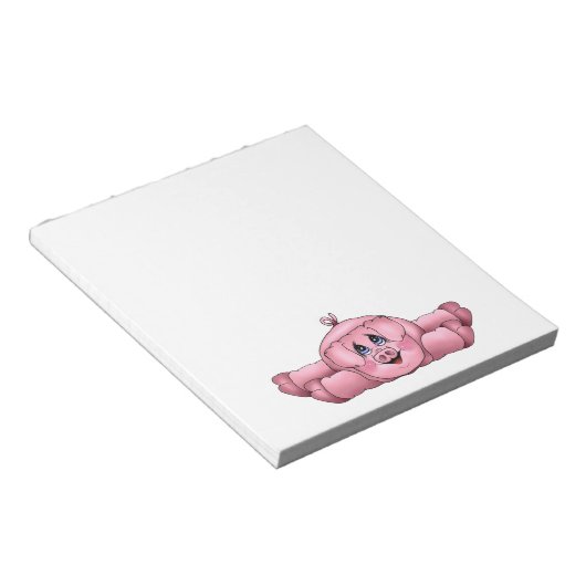 Lazy Piggy Notepad Notizblock (angewinkelt)