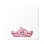 Lazy Piggy Notepad Notizblock (Vorderseite)