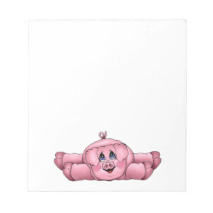 Lazy Piggy Notepad Notizblock