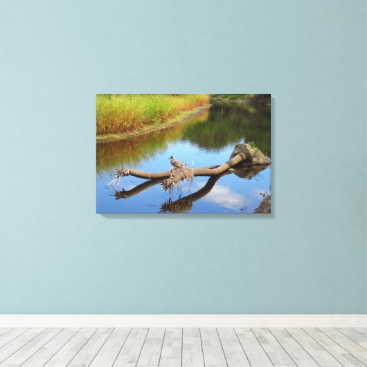 Lazy River Leinwanddruck (Insitu (Holzboden))