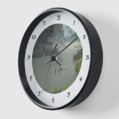 Lazy River Round Clock Uhr (Winkel)