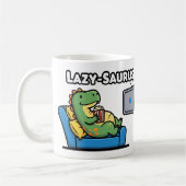 Lazy-Saurus Kaffeetasse (Links)