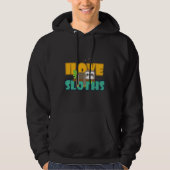 Lazy Sloth 53 Hoodie (Vorderseite)