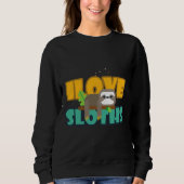Lazy Sloth 53 Sweatshirt (Vorderseite)