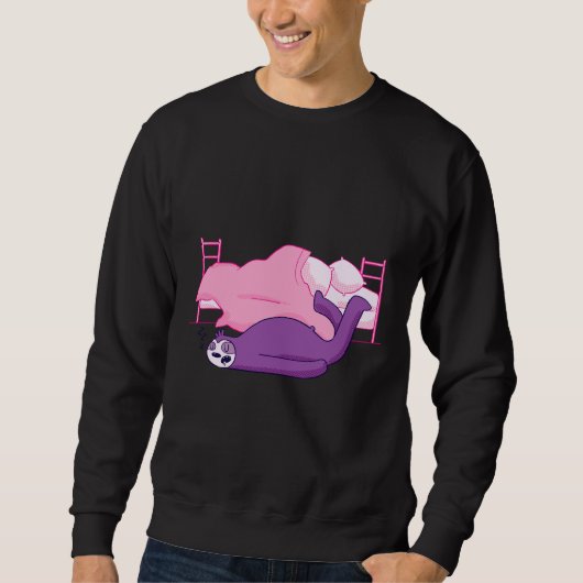 Lazy Sloth 58 Sweatshirt (Vorderseite)