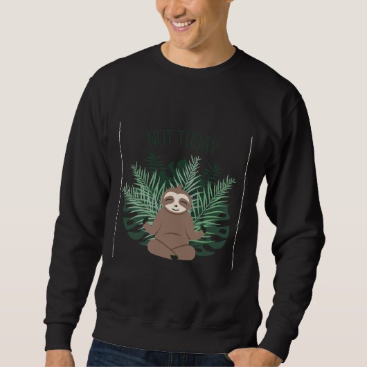Lazy Sloth 64 Sweatshirt (Vorderseite)