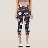 Lazy Sloth Capri Leggings (Vorderseite)