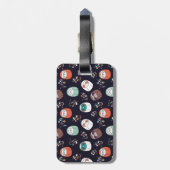 Lazy Sloth Gepäckanhänger (Rückseite vertikal)