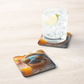 Lazy Sloth Getränkeuntersetzer (Rechte Seite)