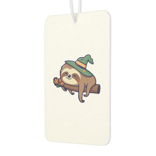 lazy sloth kawaii Classic T-Shirt Autolufterfrischer (Links)