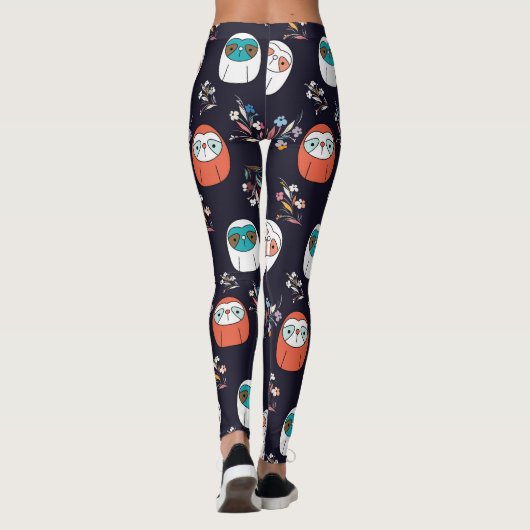 Lazy Sloth Leggings (Rückseite)