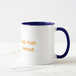 Lazy Sloth Mug – Eat. Nap. Repeat ☕🐾 Tasse