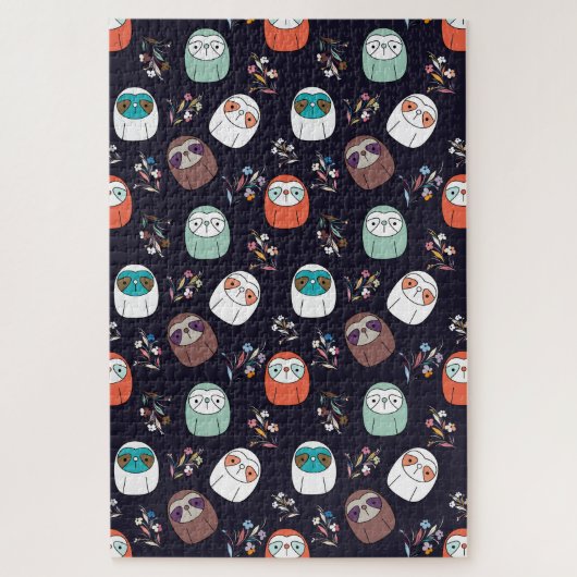 Lazy Sloth Puzzle (Vertikal)