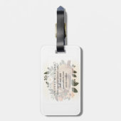 Lazy sloth sleeping on a branch cartoon            gepäckanhänger (Rückseite vertikal)