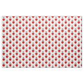 Lazy Sloth umarmt eine rote Liebe Stoff (Yard (91,4 cm))