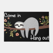 Lazy Sloth Welcome Doormat - Indoor Fußmatte (Vorderseite)