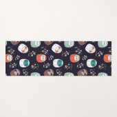 Lazy Sloth Yogamatte (Vorderseite (Horizontal))