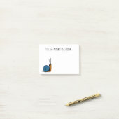 Lazy Snail Sticky Notes Post-it Klebezettel (Auf Schreibtisch)